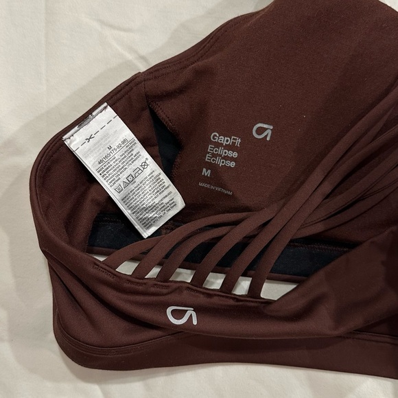 Gapfit Eclipse Brown Sports Bra NWT - Picture 3 of 5